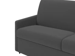 Sofa cama italiano 3 plazas de tela color gris CALIFE