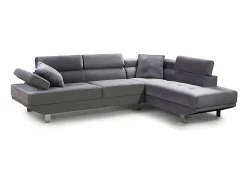 Sofa Rinconera Chaise Longue Executive 262cm Gris, Chaise Izquierdo