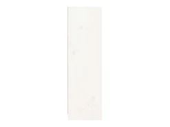 Sophie-Raphaëlle-Marie Estantería de madera maciza de pino blanco 70x33x110 cm