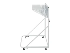 Soporte de Almacenamiento Móvil SucceBuy, 12 Soportes Giratorios, Altura y Anchura Ajustables para la Oficina/el Hogar