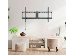 Soporte de TV fijo TooQ LP4390F-B 43''-90''con nivel de burbuja negro