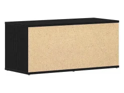 Soporte de TV Negro 80 x 34 x 35.5 cm Madera contrachapada