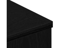 Soporte de TV Negro 80 x 34 x 30 cm Madera contrachapada