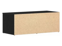 Soporte de TV Negro 80 x 34 x 30 cm Madera contrachapada
