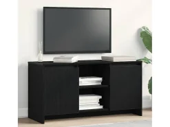 Soporte de TV Negro 102 x 37.5 x 52.5 cm Madera contrachapada