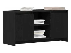Soporte de TV Negro 102 x 37.5 x 52.5 cm Madera contrachapada