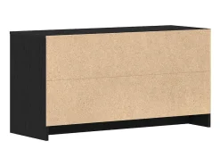 Soporte de TV Negro 102 x 37.5 x 52.5 cm Madera contrachapada