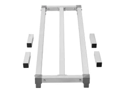 Soporte SucceBuy Estante de Curado de Aluminio Robusto 122 cm x 36 cm x 20 cm, Capacidad de Carga Excepcional de 454 kg - para Almacenamiento y Secado Seguro