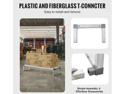 Soporte SucceBuy Estante de Curado de Aluminio Robusto 122 cm x 36 cm x 20 cm, Capacidad de Carga Excepcional de 454 kg - para Almacenamiento y Secado Seguro