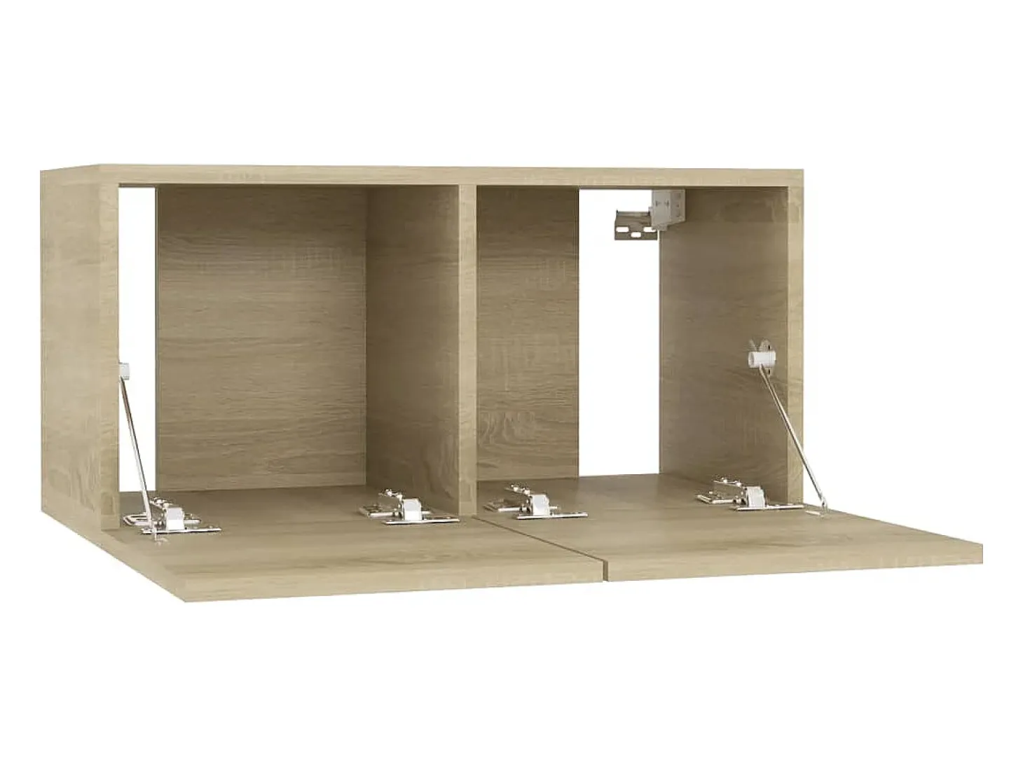 Sultan Juego de muebles de salón 4 piezas roble Sonoma 60x30x30 cm