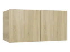 Sultan Juego de muebles de salón 4 piezas roble Sonoma 60x30x30 cm
