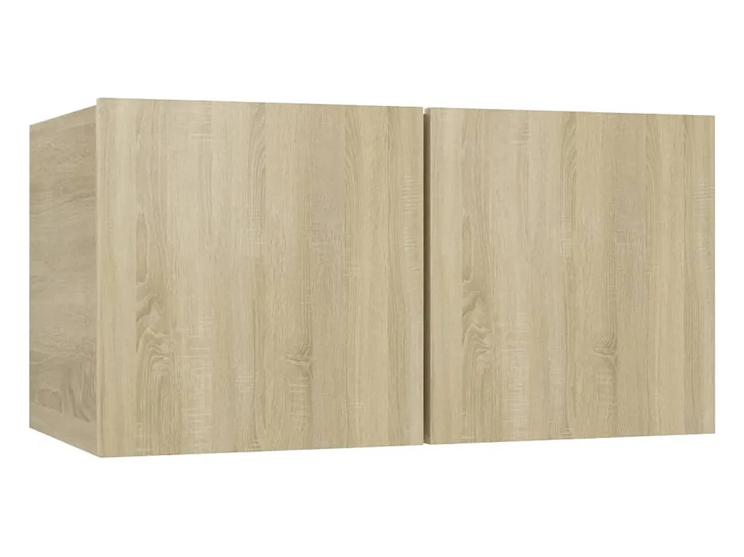 Sultan Juego de muebles de salón 4 piezas roble Sonoma 60x30x30 cm