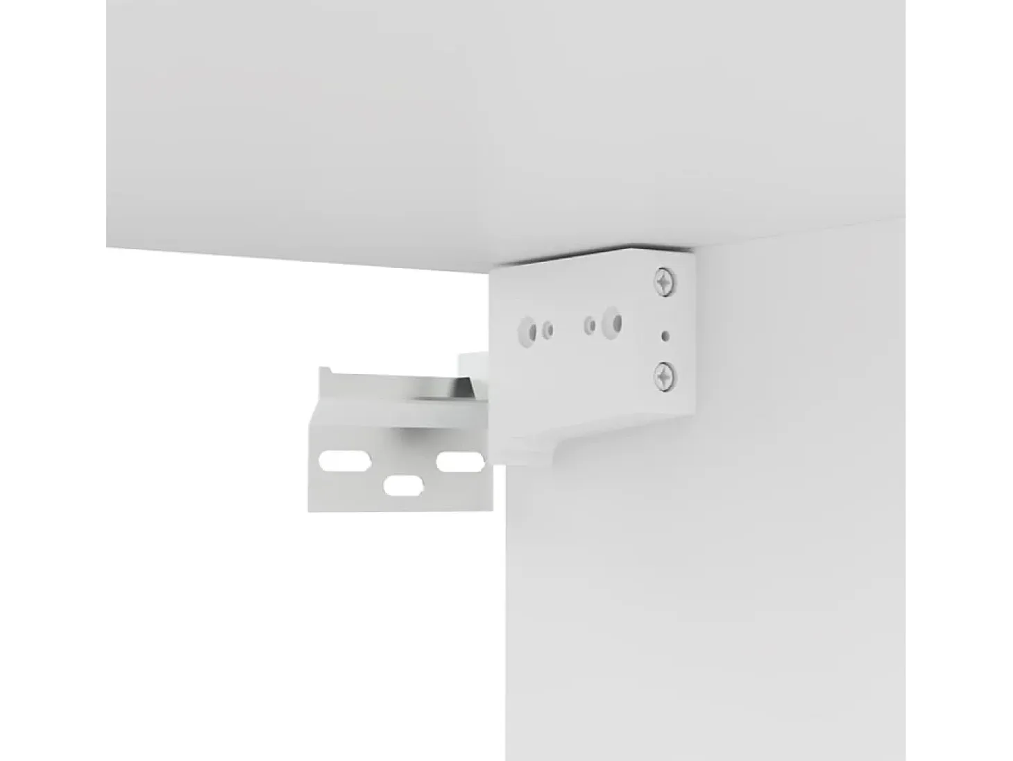 Sultan Muebles para TV 4 uds madera contrachapada blanco 80x30x30 cm