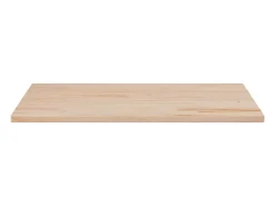 Tablero de mesa rectangular madera maciza pino 100x50x2,5 cm