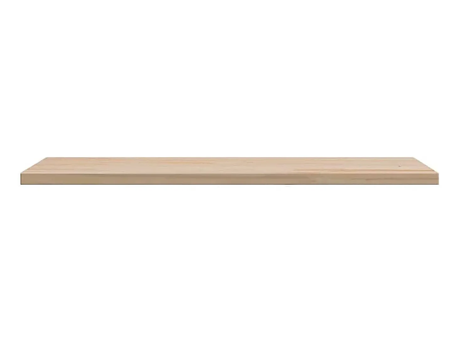 Tablero de mesa rectangular madera maciza pino 90x40x2,5 cm