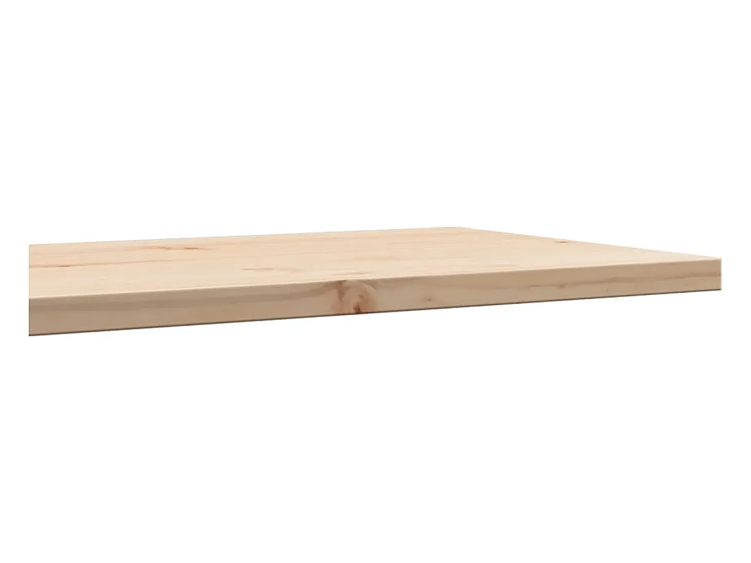 Tablero de mesa rectangular madera maciza pino 90x40x2,5 cm