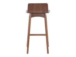 Taburete / Silla de bar madera oscura 65 cm BALTIK