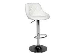 Taburete de bar blanco JASPER