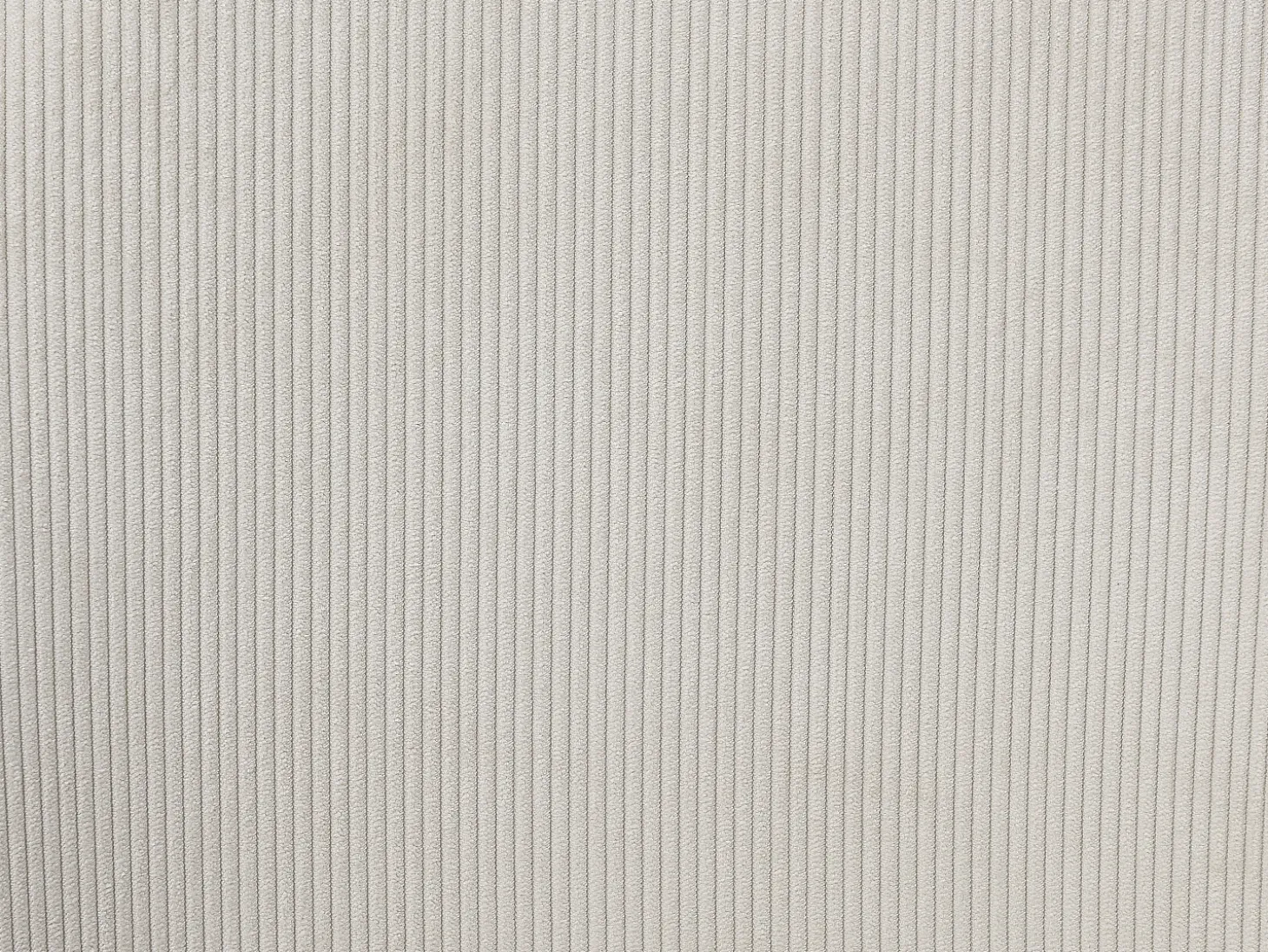 Taburete de bar de pana y metal negro - Altura ajustable - Crema - MASURIE