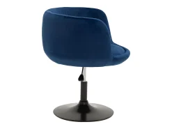 Taburete de bar de terciopelo azul NOLAN