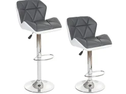 Taburete de bar MCW-A92, gris