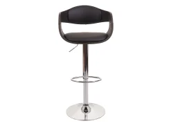 Taburete de bar MCW-A47b, negro