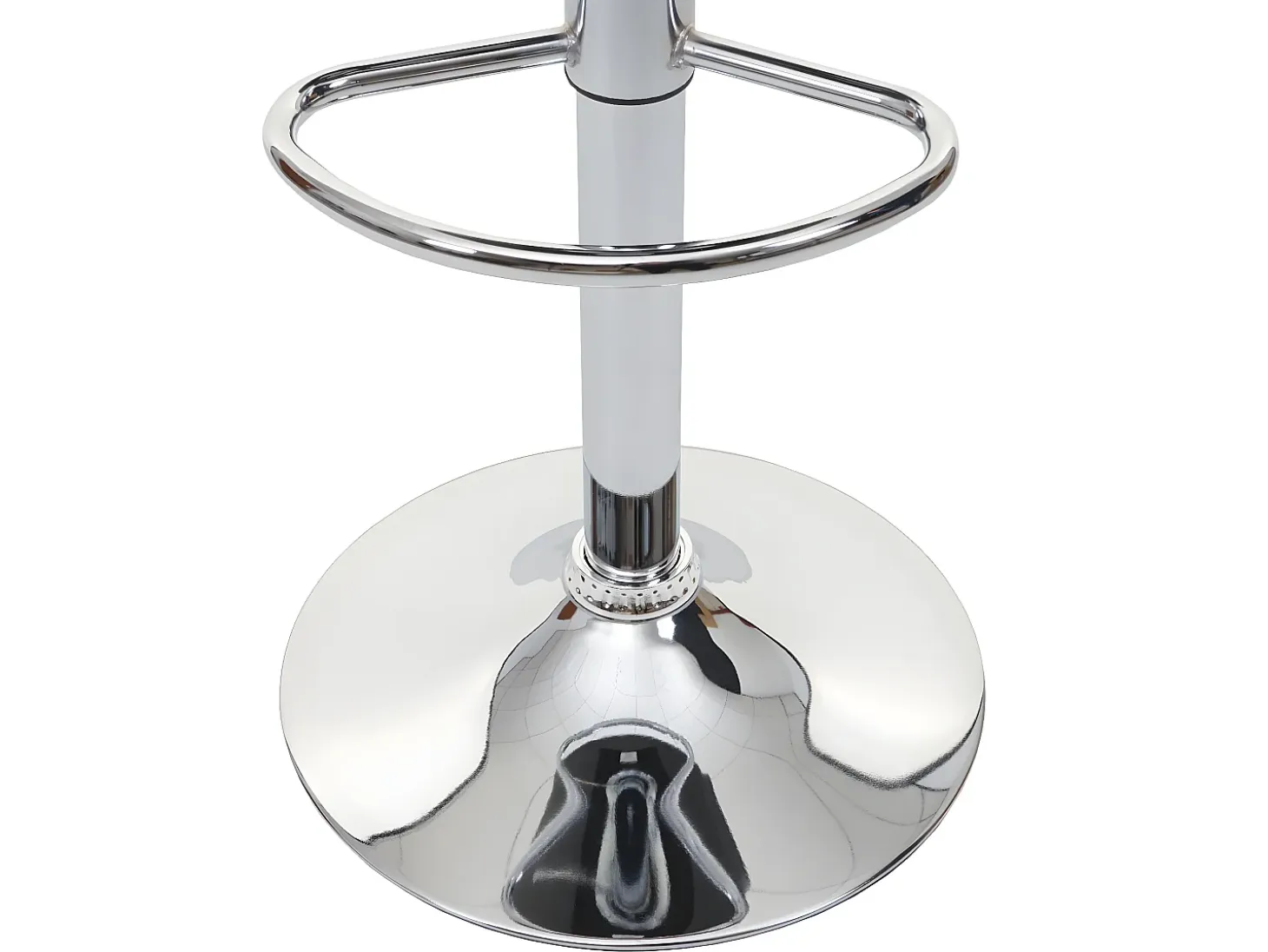 Taburete de bar MCW-F16, gris-negro