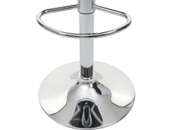Taburete de bar MCW-F16, marrón-negro