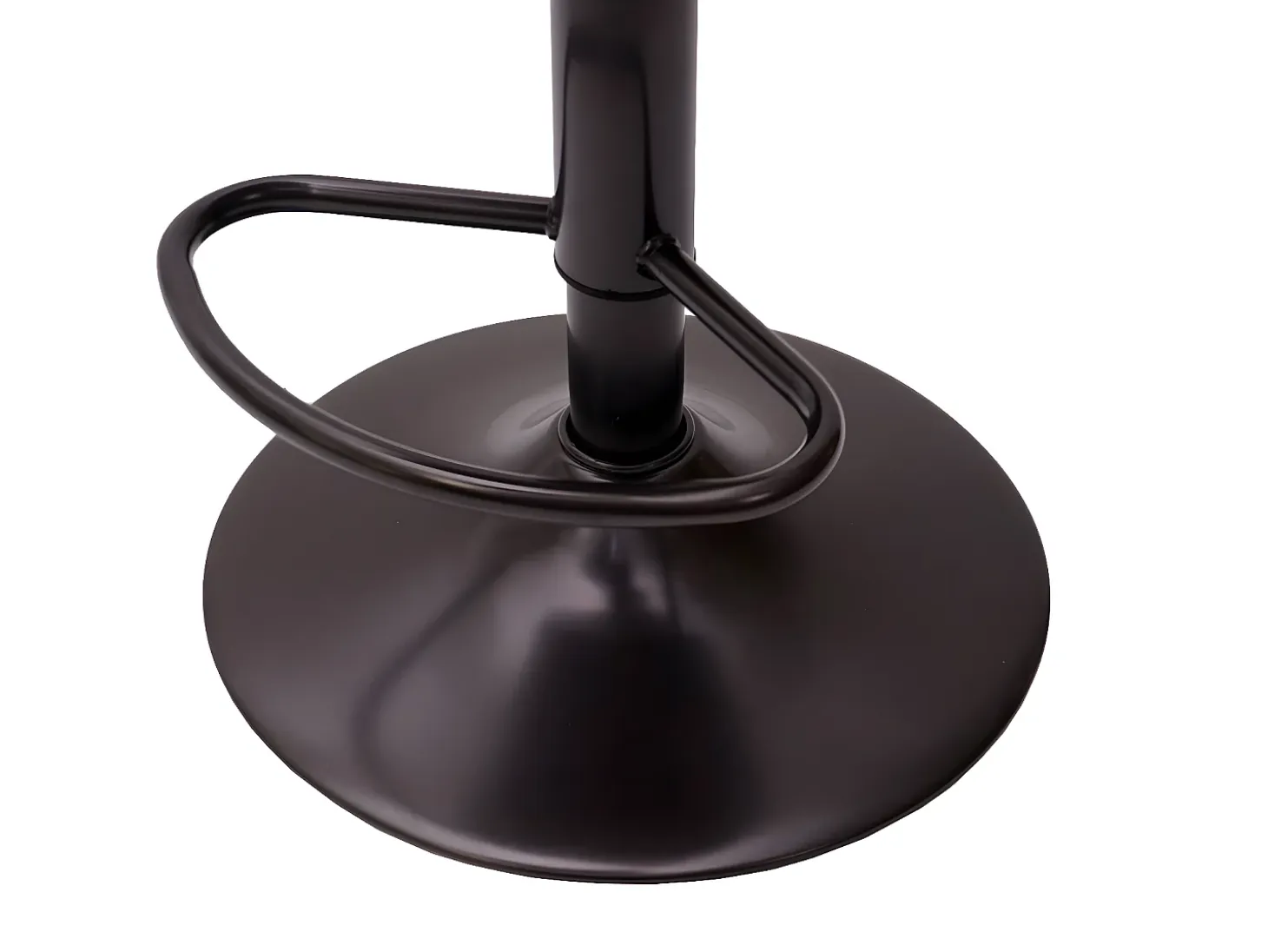 Taburete de bar MCW-H10b (juego de 2), vintage negro-crema