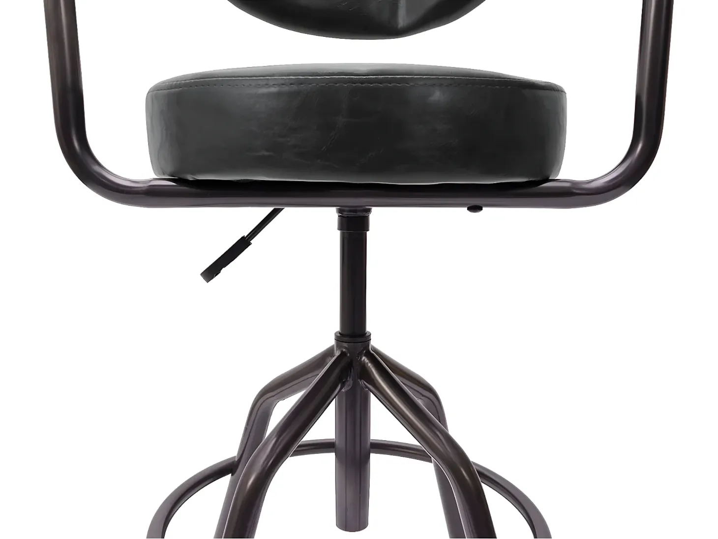 Taburete de bar MCW-H10f, gris vintage