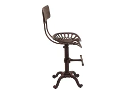 Taburete de bar MCW-N26, color cobre