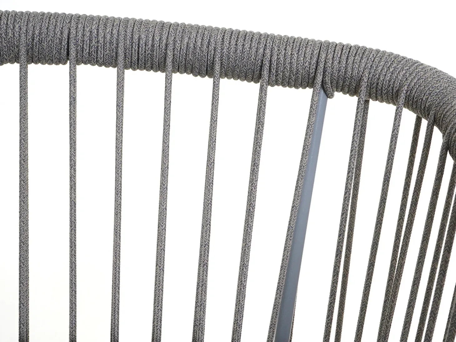 Taburete de bar MCW-O22 (juego de 2), gris claro, cojín gris claro