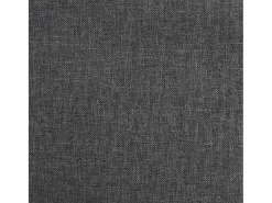 Taburete de cocina de tela gris oscuro