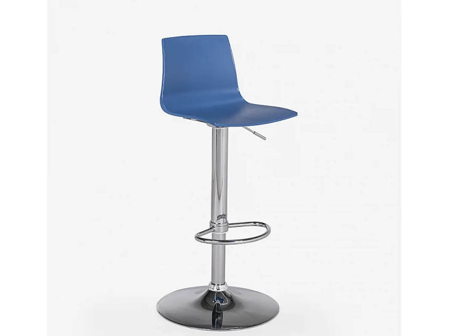 Taburete diseño mate altura regulable cocina bar Grand Soleil Imola Matt - Azul Marino
