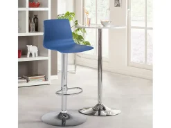 Taburete diseño mate altura regulable cocina bar Grand Soleil Imola Matt - Azul Marino