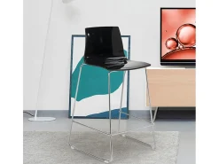 Taburete Para Bar y Cocina 64 cm Grand Soleil Mini Imola De Diseño - Negro