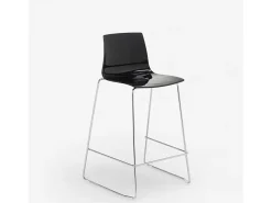 Taburete Para Bar y Cocina 64 cm Grand Soleil Mini Imola De Diseño - Negro