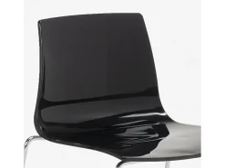 Taburete Para Bar y Cocina 64 cm Grand Soleil Mini Imola De Diseño - Negro