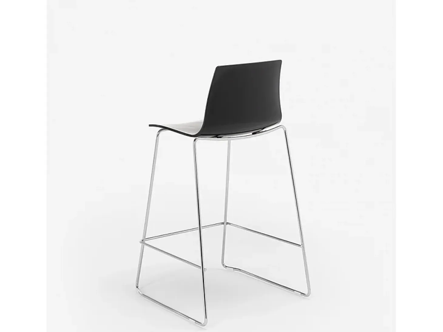 Taburete Para Bar y Cocina 64 cm Grand Soleil Mini Imola De Diseño - Negro