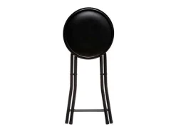 Taburete Plegable Negro "Basic" 44cm - Diseño de Moda