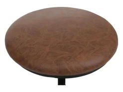 Taburetes de bar MCW-N23 (juego de 2), marrón