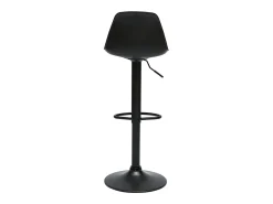 Taburetes de bar negros de diseño (paquete de 2) STEEVY