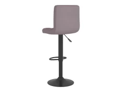 Taburetes de cocina 2 unidades tela gris taupe