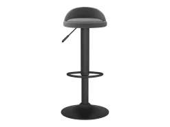 Taburetes de cocina 2 unidades terciopelo gris oscuro