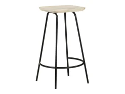 Taburetes de cocina 2 unidades madera maciza de mango