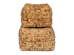 The Coconut Shell Basket - Natural - L