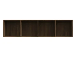 Thorben Estantería/mueble de TV madera roble marrón 143x30x36 cm
