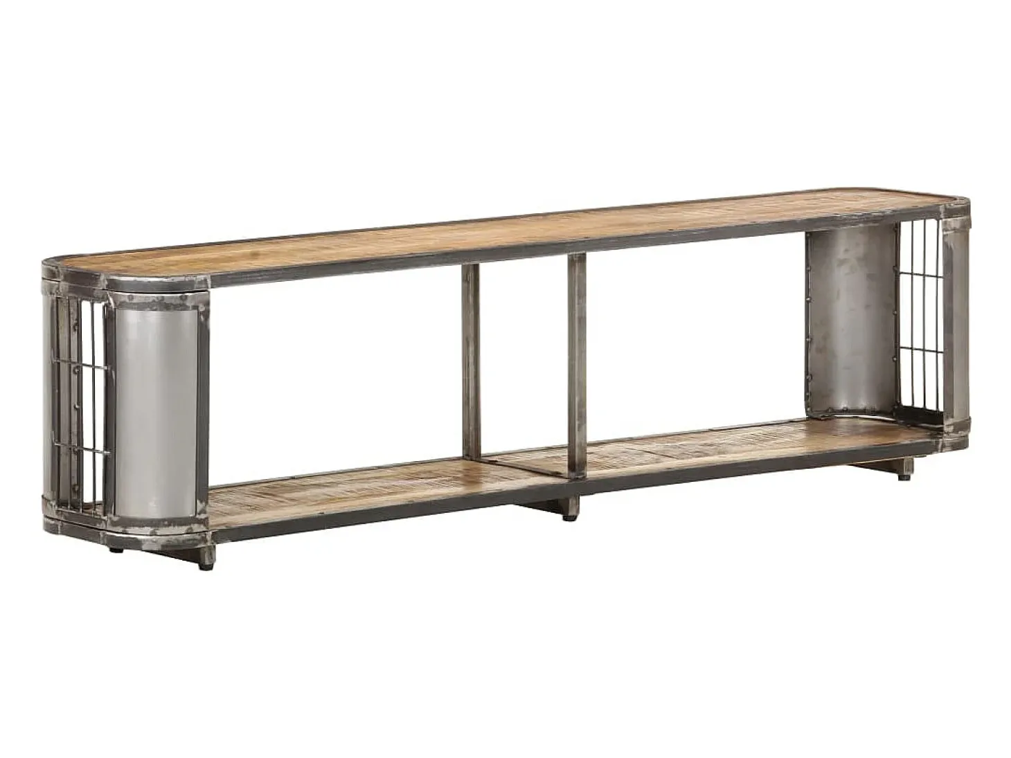 Torlen Mueble para TV de madera maciza de mango 150x30x40 cm