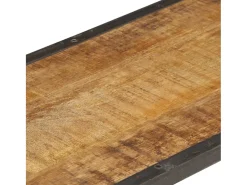 Torlen Mueble para TV de madera maciza de mango 150x30x40 cm