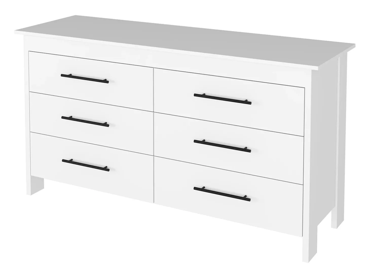 TUHOME Repisa Flotante Greer en Melamina x2, Gris.